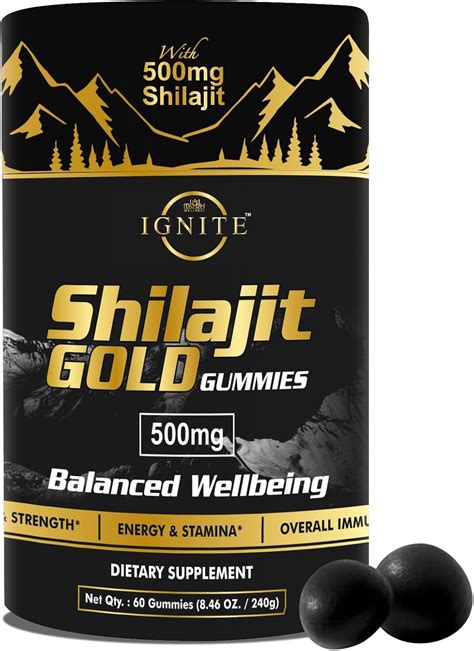 Pure Himalayan Shilajit Gummies - High Potency Gold Philippines | Ubuy