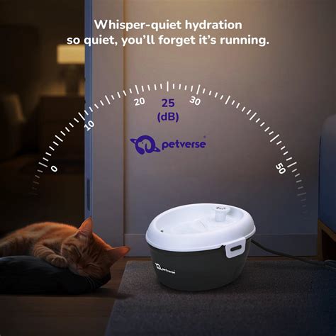 Oral Care Pet Water Fountain for Cats & Dogs - Petverse