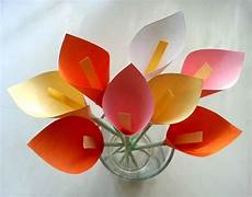 Paper Craft by Diy Paper Calla 183 How To Make A Flowers Rosettes Paper Craft