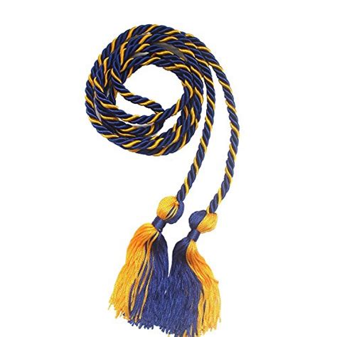 Annhiengrad Two-Color Graduation Honor Cords (Royal Blue and Gold ...
