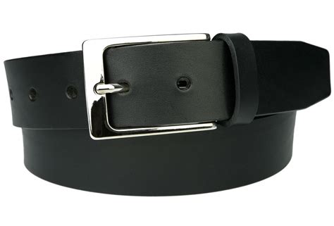 Black Leather Belt Womens