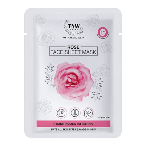 Face Sheet Masks for Spa Like Glow | TNW – The Natural Wash