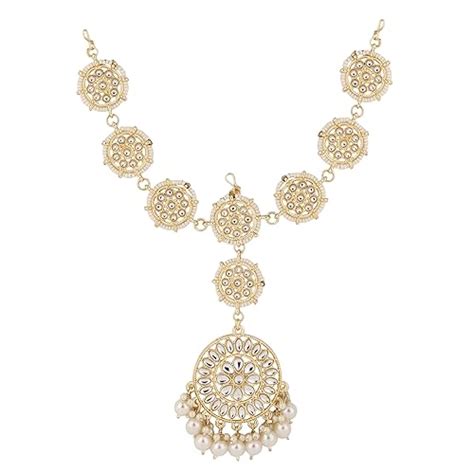 Buy Shining Diva Fashion Latest Stylish Traditional Kundan Sheeshphool ...