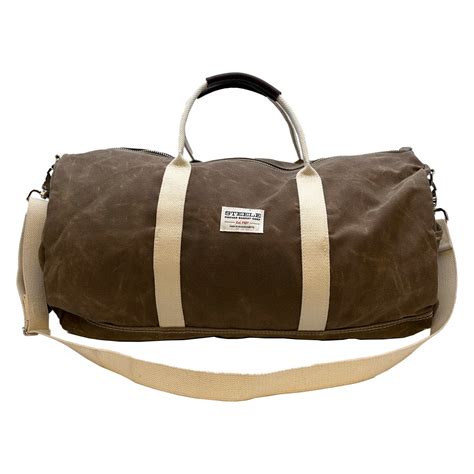 Waxed Canvas Duffle Bag | Steele Canvas Basket - Steele Canvas Basket Corp