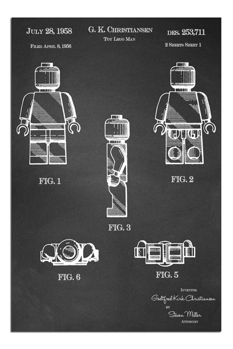 JP London Solvent Free Poster Art Print SPAPJSC11 Legoman Toy Ready to ...