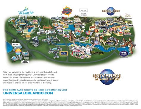 Universal Orlando Resort Map | Universal orlando, Orlando resorts ...