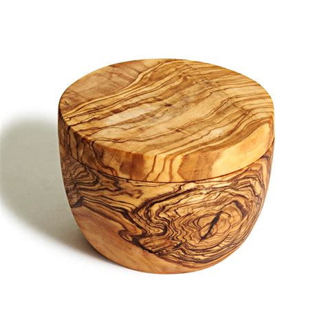 Olive Wood Salt Cellar at Ruby Najar blog