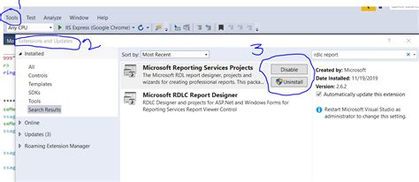 Image result for How to Use Rdlc in vs 2019 Using SQLite