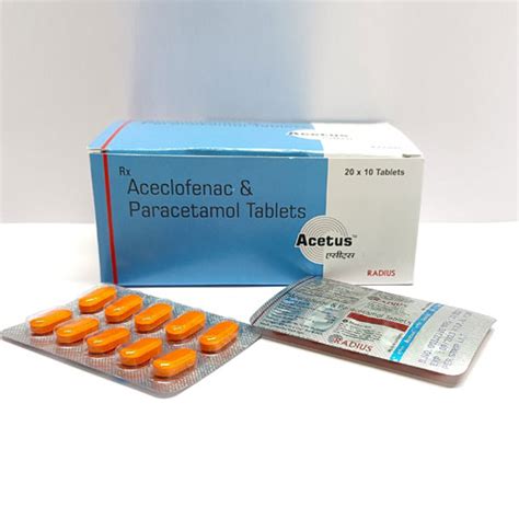 Acetus Tablets Radius Healthcare Pvt. Ltd.