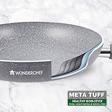 Buy Wonderchef Granite Non-Stick Fry Pan, Induction Bottom, Soft-Touch ...