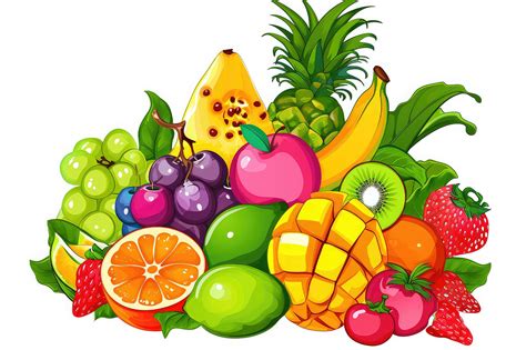 Fruits Clipart Graphic by Ai Graphic Design Bundle · Creative Fabrica