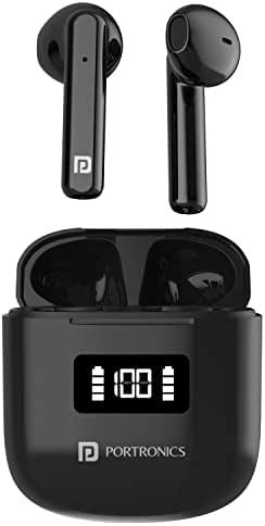 Portronics Harmonics Twins 26 TWS Earbuds with ENC, Bluetooth 5.1, 13mm ...