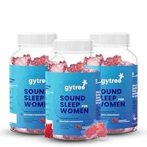 Gytree Sound Sleep Gummies for Women with Melatonin & Ashwagandha | Non ...