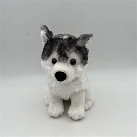 Husky Dog Stuffed Animal Soft Plush Husky Great Gift Set for Girl ...