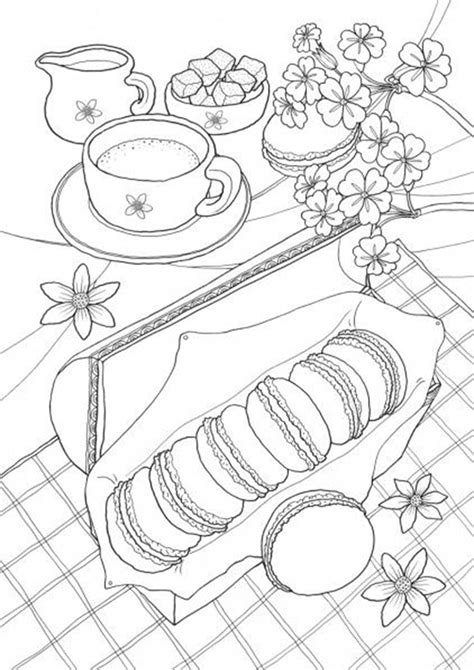 free easy to print food coloring pages tulamama - free printable food ...
