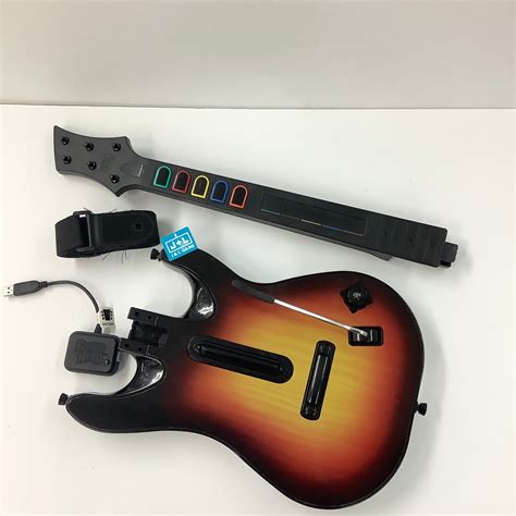 Guitar Hero Wireless Guitar Controller (Red Octane Sunburst) - (PS3) P ...