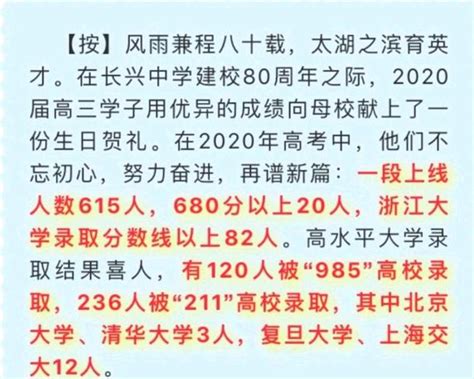 2020浙江高考录取分数线