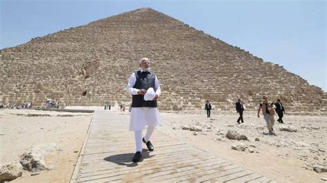 PM Narendra Modi saw Pyramids Of Giza, It Was Built 4000 Years Ago, It ...