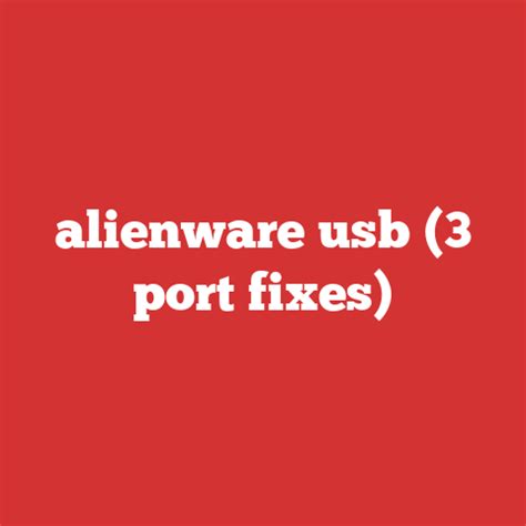Image result for Alienware Bios Udpate USB