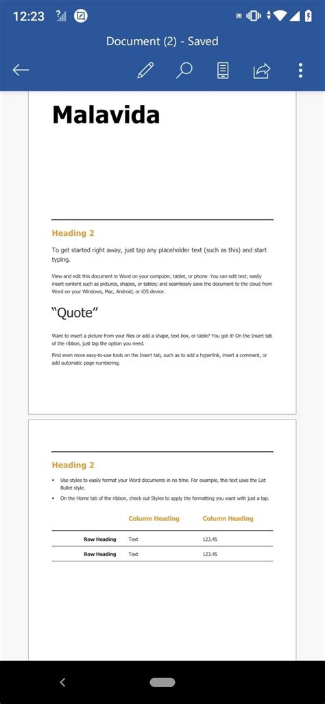 Microsoft Word 16.0 APK - Download per Android Gratis
