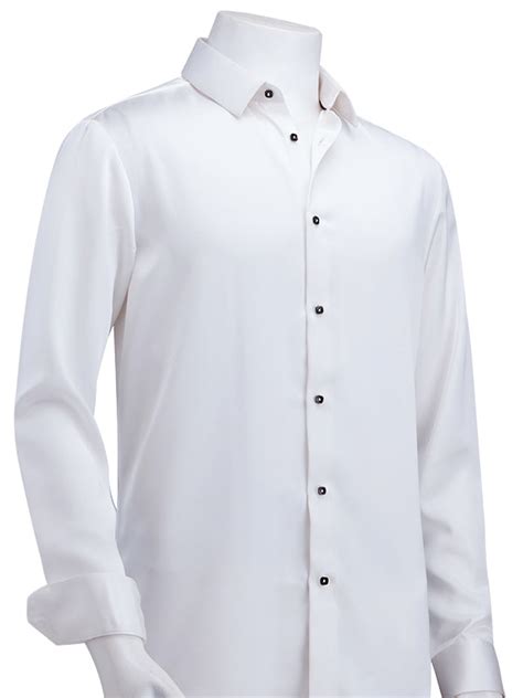Russell Cream Satin Full Sleeve Single Cuff Slim Fit Party Wear Poly ...