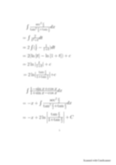 Integrate Sinx Sinx Cosx