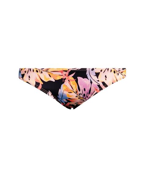 PRINTED CLASSIC WOMEN'S ORANGE BIKINI BOTTOM