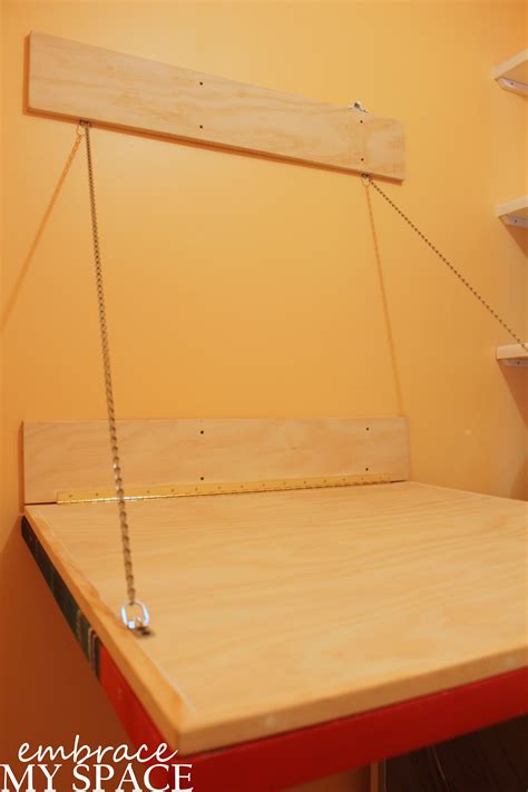 Art that Works: Hinged Laundry Folding Table | Room storage diy ...