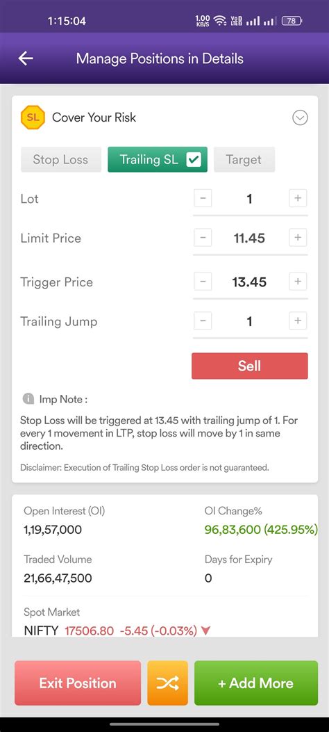 Introducing Trader’s Best Friend: Trailing Stop Loss on Dhan - #44 by ...