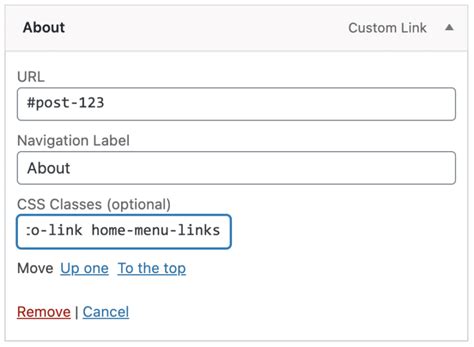 Menu Link to a Single Page Using HTML CSS 的图像结果