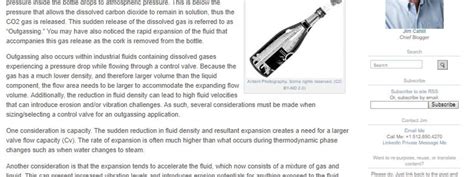 Control Valve Outgassing | Emerson IN