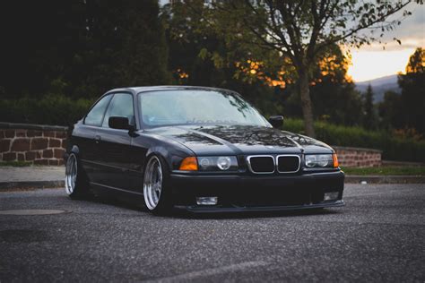 Download wallpaper Road, BMW, BMW, oldschool, 3 series, E36, Stance ...