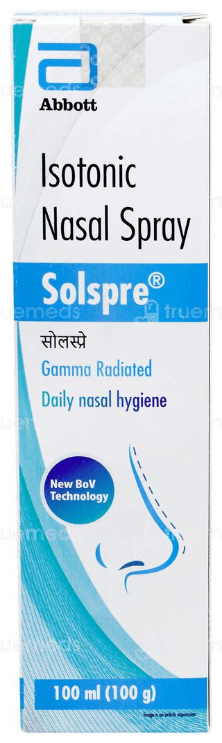 Solspre Nasal Spray: Uses, Side Effects, Price & Substitutes