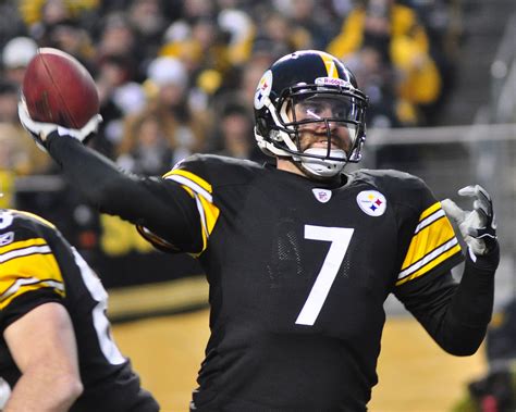 Ben Roethlisberger #7 Pittsburgh Steelers QB College:Miami(OH) | Ben ...