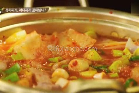 韩国泡菜汤的做法_菜谱_香哈网