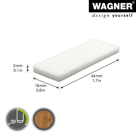 WAGNER Filz Pad 12tlg. - 16 x 44 x 3 mm, | Kaufland.de