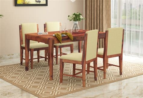 Buy 4 Seater Dining Table Sets Online Upto 55% OFF | Urbanwood
