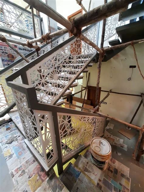 Hand Railing And Balcony Railing - Ms Cnc Cutting Railings Service ...