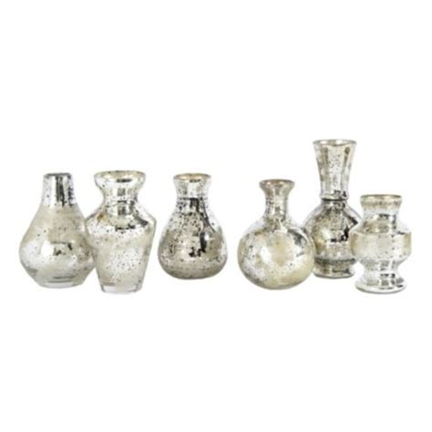 Set of 6 Mercury Bud Vases | Ballard Designs