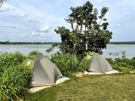 Lake facing camping resort near Hyderabad – Tripnett