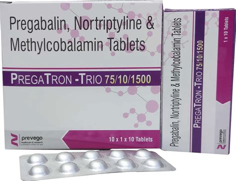 Pregatron Trio 75/10/1500 Strip Of 10 Tablets: Uses, Side Effects ...