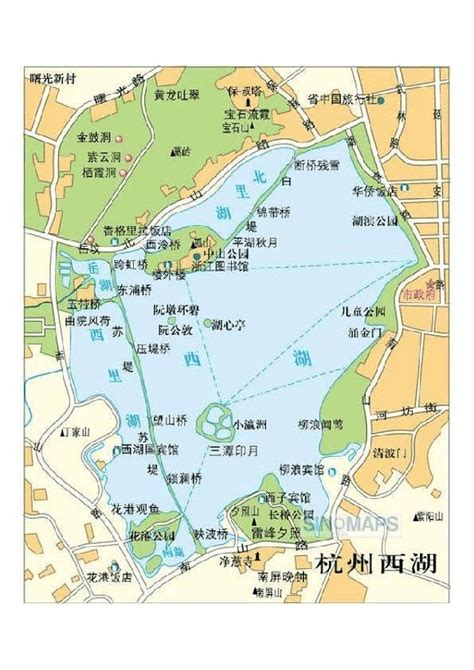 西湖区行政区划图