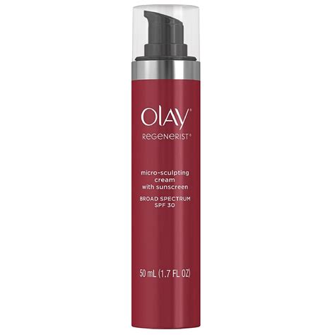 Olay Regenerist Micro-Sculpting Cream With Sunscreen Broad Spectrum Sp ...