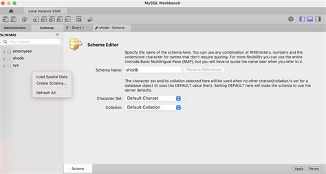 Database MySQL 的图像结果