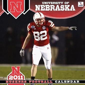 Buy University of Nebraska Cornhuskers Football 2011 Calendar Book ...