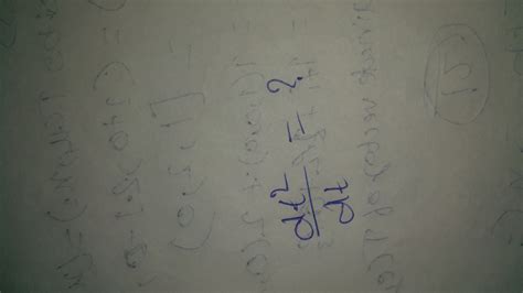 dt2/dt what is value of this question. - Brainly.in