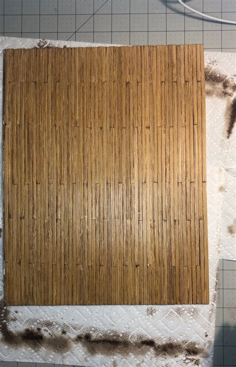 Easy Dollhouse Wood Floor Tutorial — Martin Goes Mini