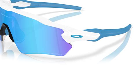 Oakley 0009510 Radar EV S Path Polished White Frame Prizm Sapphire Sun
