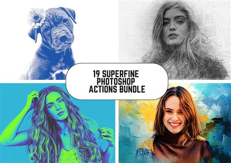 19 Superfine Photoshop Actions Bundle – Photoboto