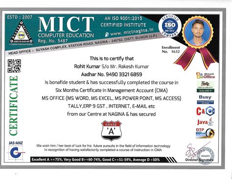 100% Original Diploma/Certificate